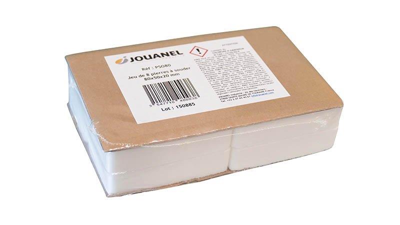 Jouanel PSO80 Stone For Soldering For JSOU - Set Of 8 Stones-80 x 50 x 20