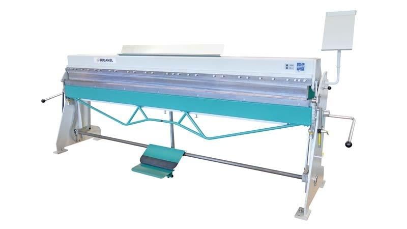 Jouanel PVX2040T Workshop Folding Machine 2.04 m - Equipped With a Segmented Clamping Beam Tool - Steel 1 mm