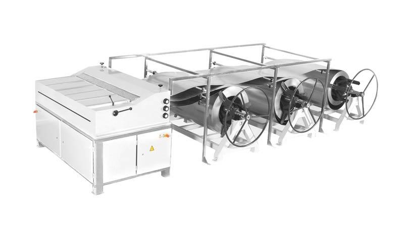 Jouanel SA3V 3 Ways Feeder And Straightening System Plus Wire Control - 3 Uncoilers 5 Tons - 1500 x 1.25 mm