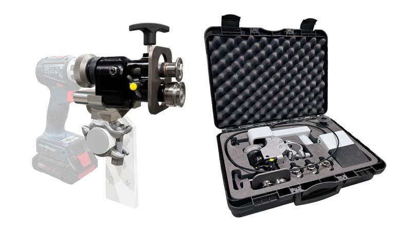 Jouanel SB1E Portable Swaging-Beading Machine SB1E Battery-Powered
