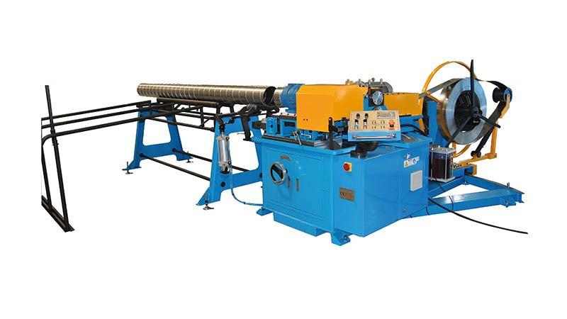 Jouanel TF 1250 Machine For Spiral Tubes Ø 1250 mm With Numerical Control And Automatic Cut