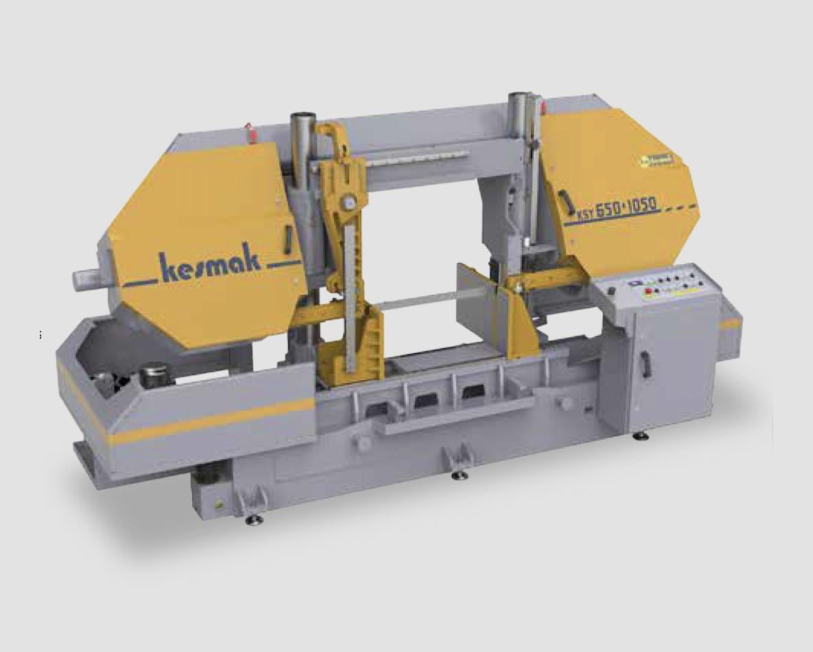 Kesmak KSY 650x1300 Semi-Automatic Column - Linear Guideway Table
