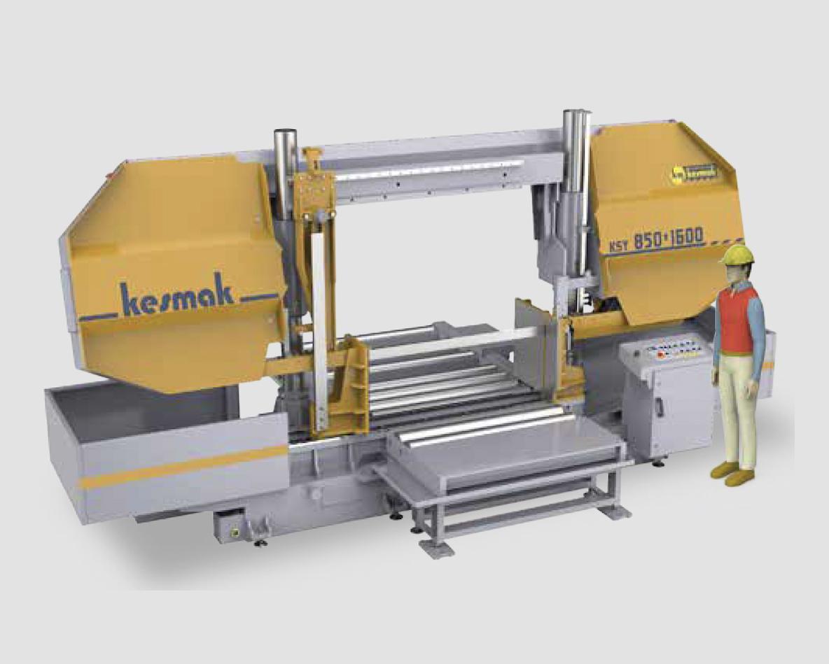 Kesmak KSY 850x1300 Semi-Automatic Column - Linear Guideway Table