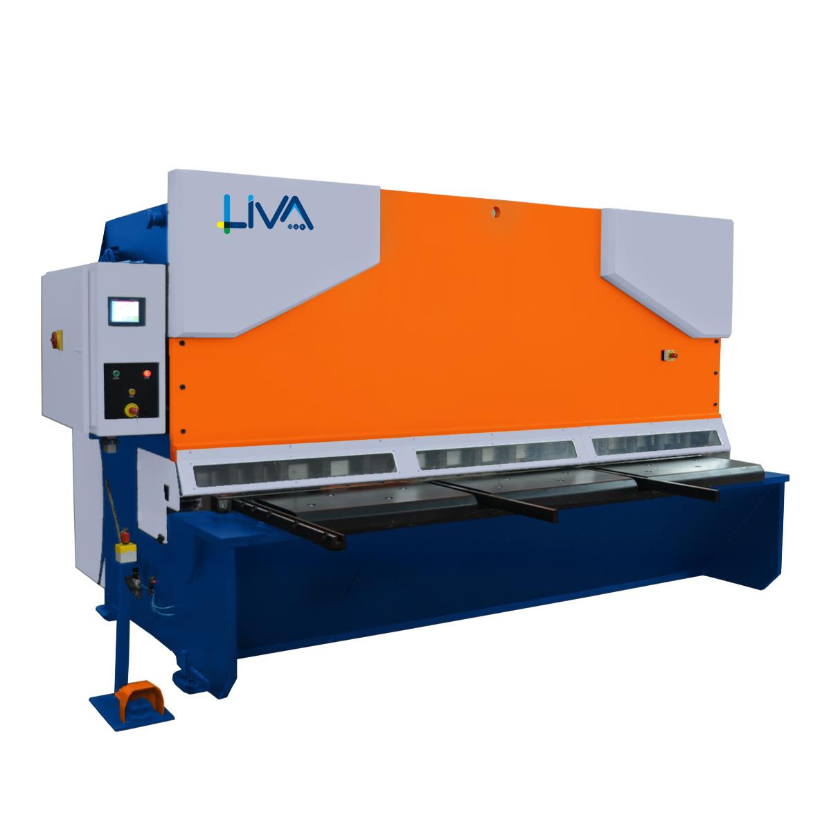 Liva Hydrax Cut 6100x16 mm Variable Rake Hydraulic Guillotine Shear