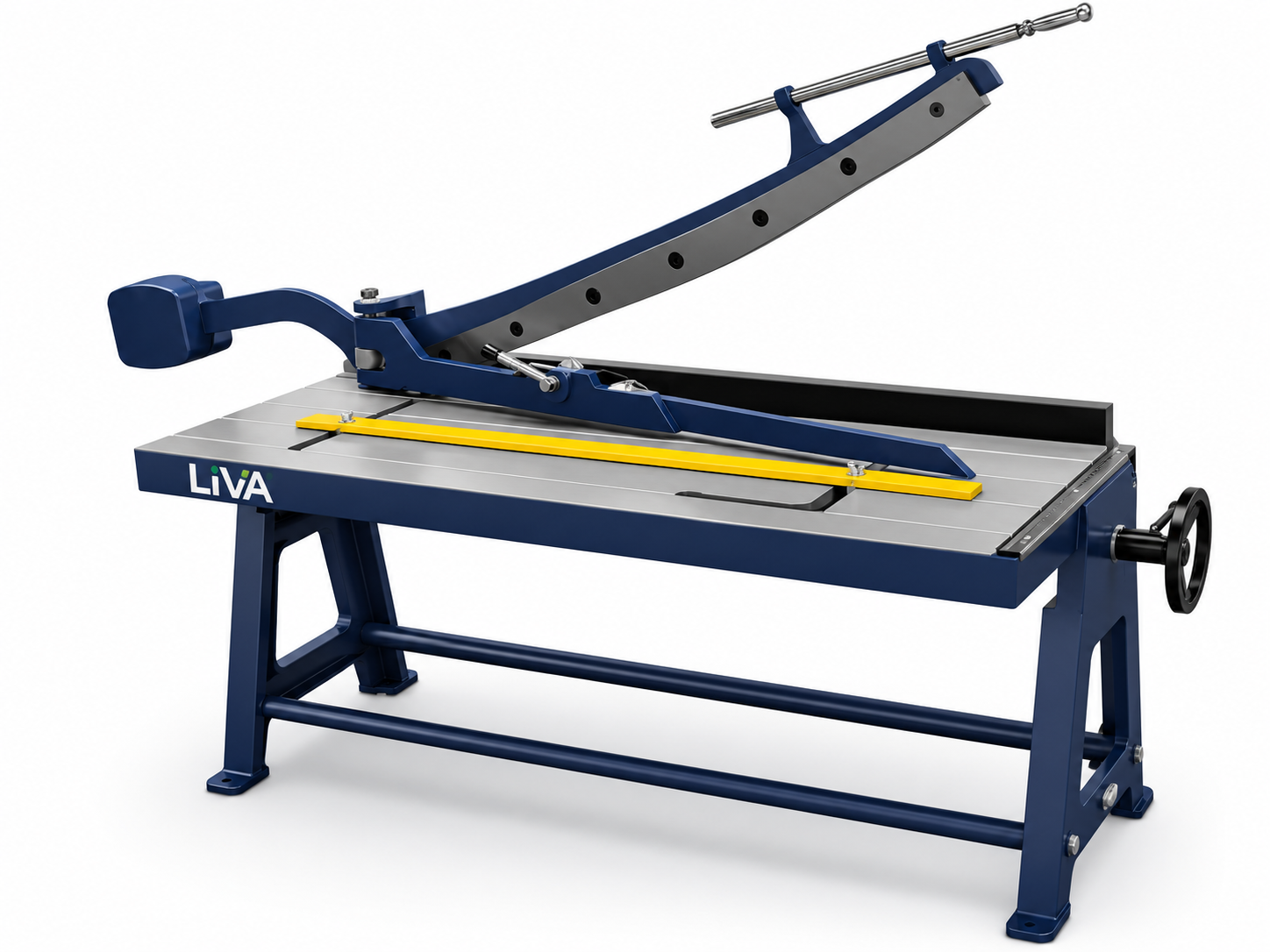 LIVA OEM-TR MHGS-WSC 1020×2 mm Welded Steel Construction Manual Hand Lever Guillotine Shear