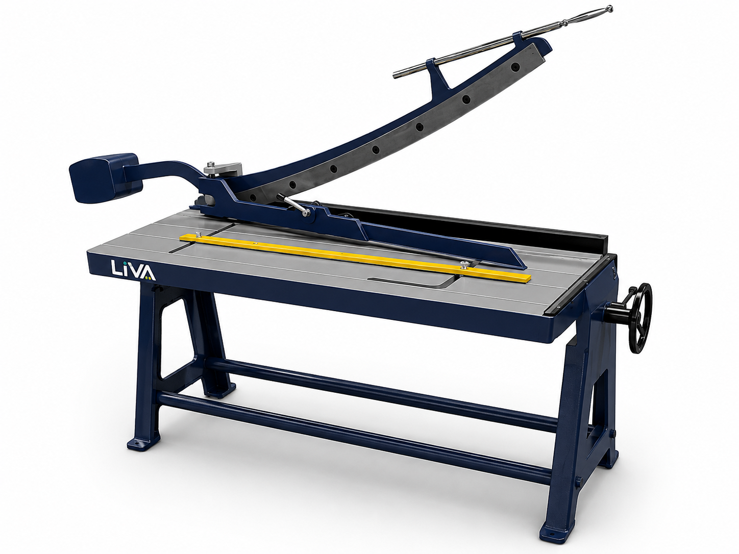 LIVA OEM-TR MHGS-WSC 1270×2 mm Welded Steel Construction Manual Hand Lever Guillotine Shear