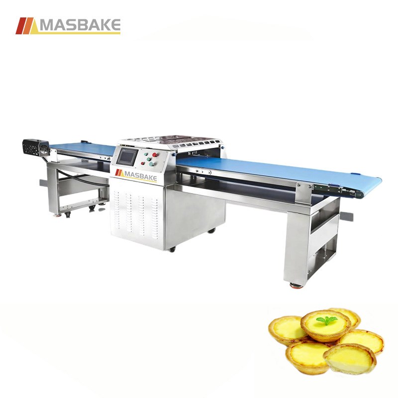 MASBAKE MS-055 Automatic Shortcrust Pastry Tart Shell Dough Shaping & Cutting Machine