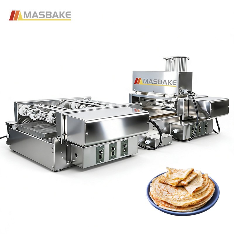 MASBAKE MS-FCM01 Commercial Tabletop Automatic Crepe Machine