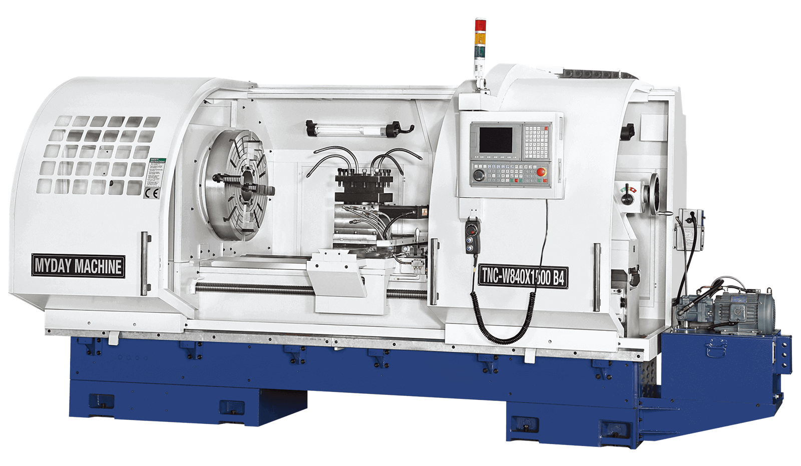 Myday SPB670 CNC Heavy Duty Precision Lathe(18” Bed)