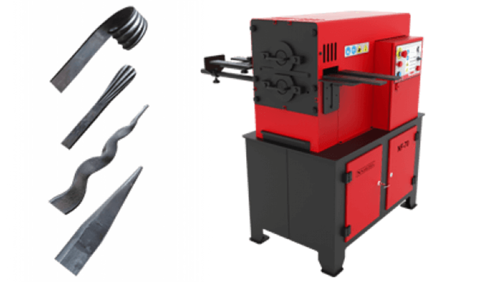 Nargesa End Hot Wrought Iron Machine NF70