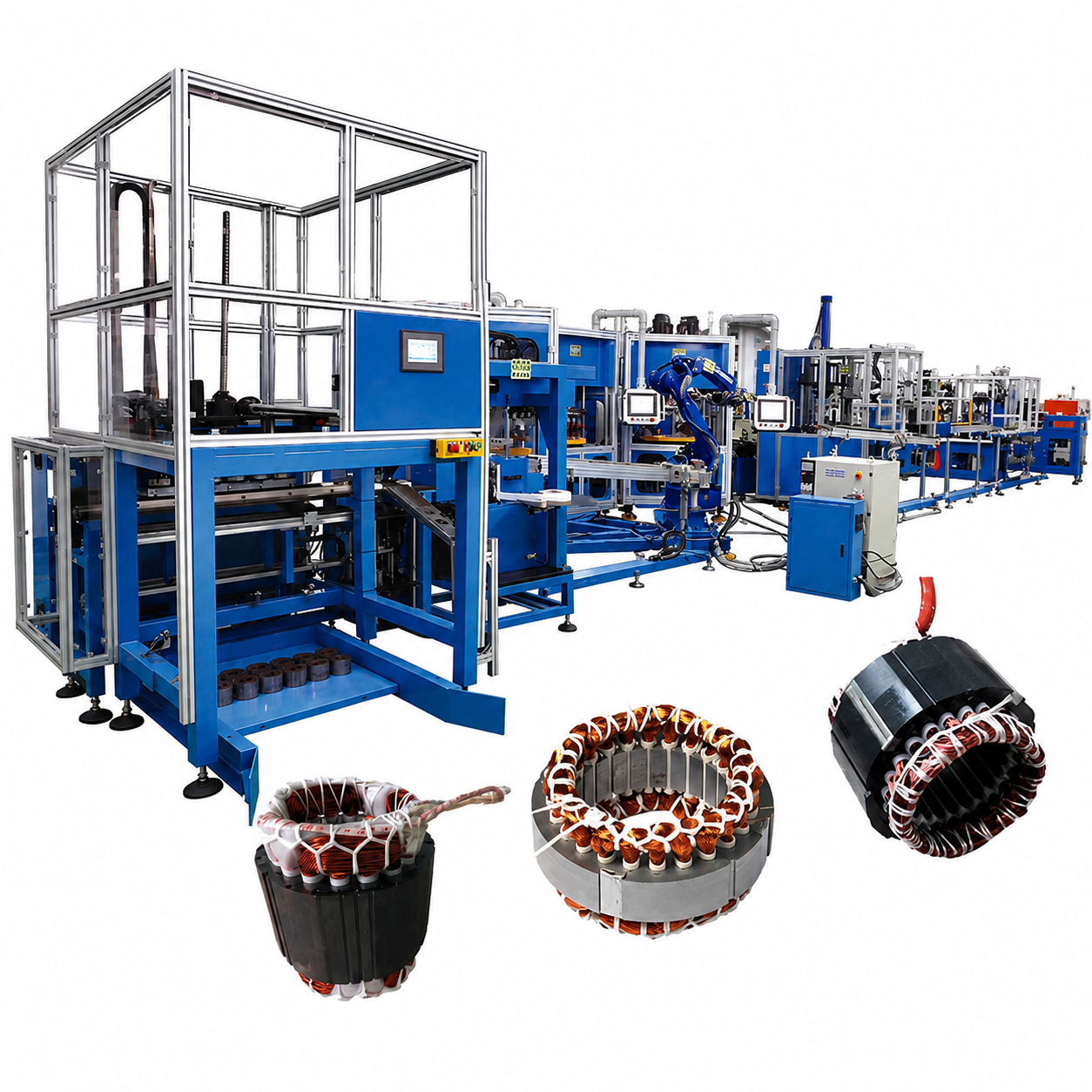 Nide ND-DZX11 Automated Stator Assembly Line for Motor Manufacturing