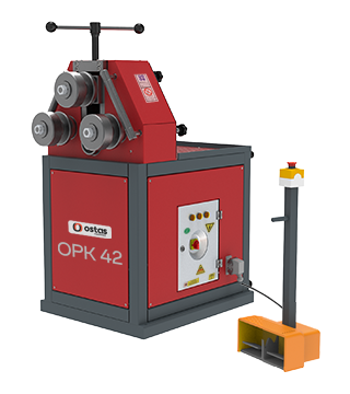 Ostas OPK-42 3 Rolls Motorized Profile Bending Machine