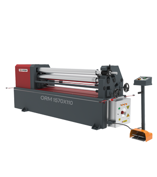 Ostas ORM 1070x110 Asymmetrical Buarya 3 Rolls Plate Bending Machine