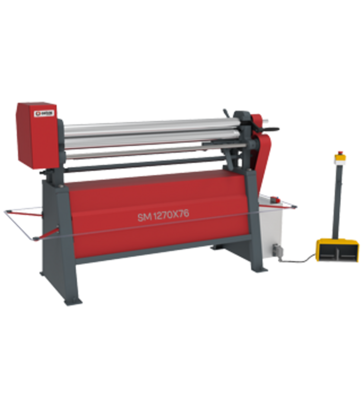 Ostas SM 1070x66 Asymmetrical 3 Rolls Plate Bending Machine