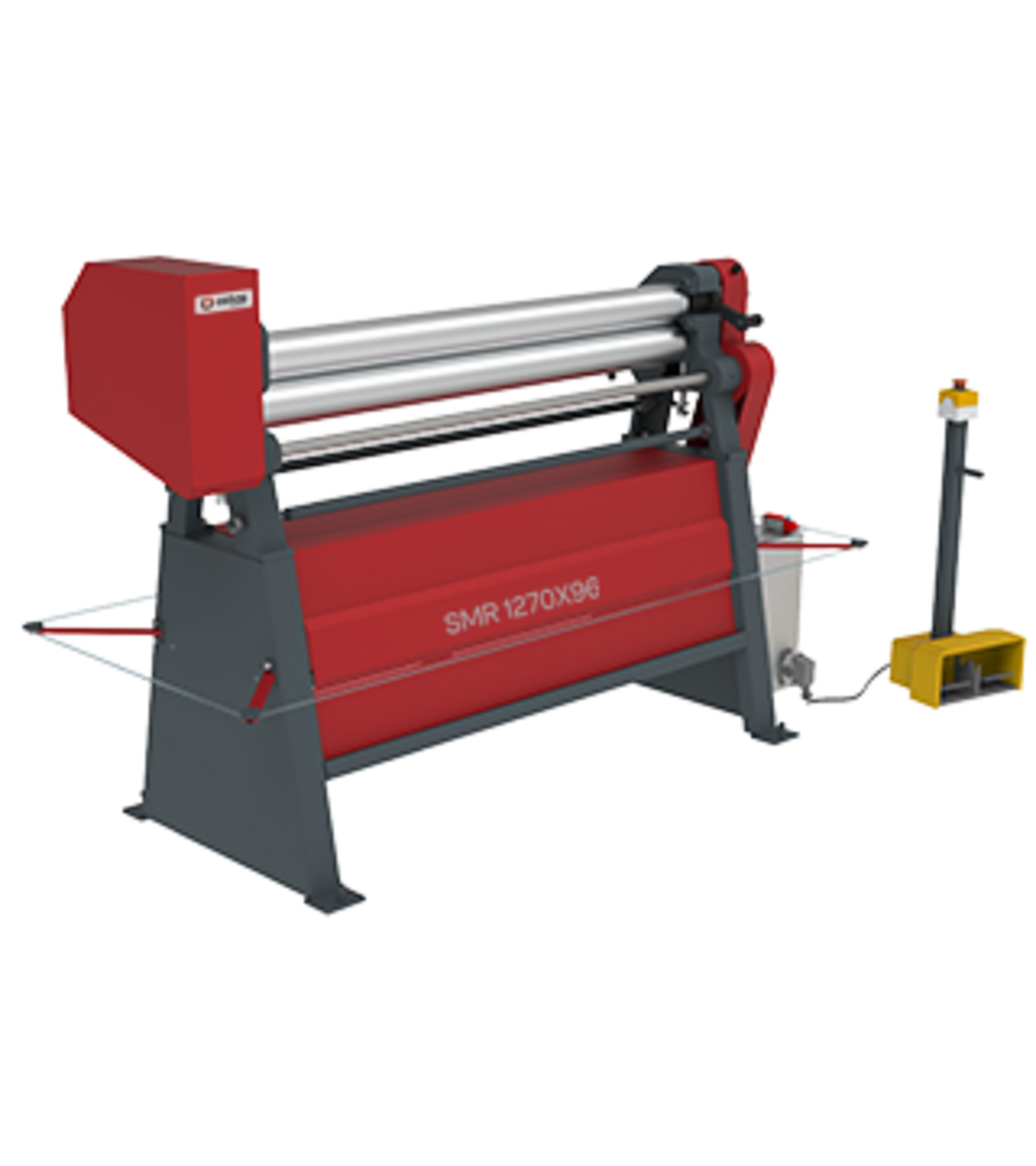 Ostas SMR/SMK 1070x96 Asymmetrical 3 Rolls Plate Bending Machine