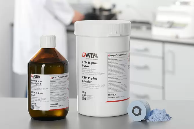 Qatm Cold Mounting Consumables Metallographic Mounting
