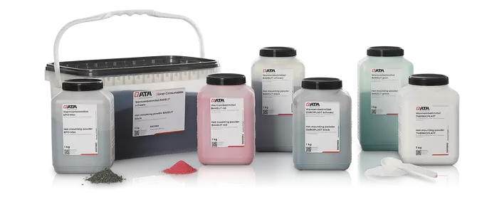 Qatm Hot Mounting Consumables Metallographic Mounting 