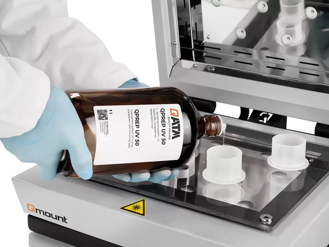 Qatm UV Mounting Consumables Metallographic Mounting