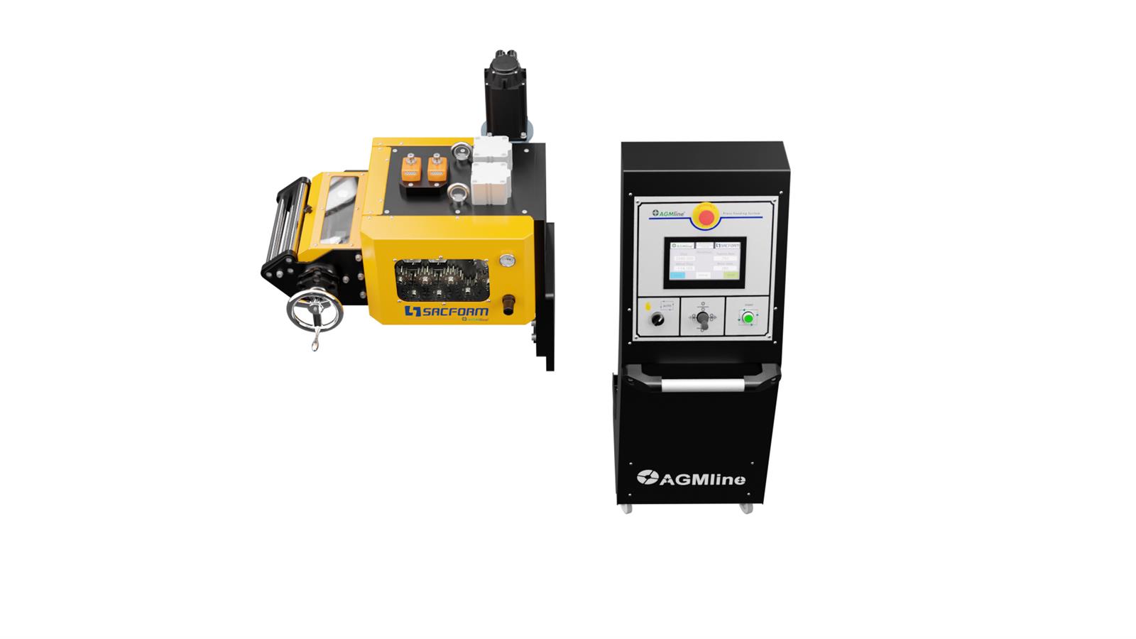 Sacform Mini- Servo Feeder with Straightener