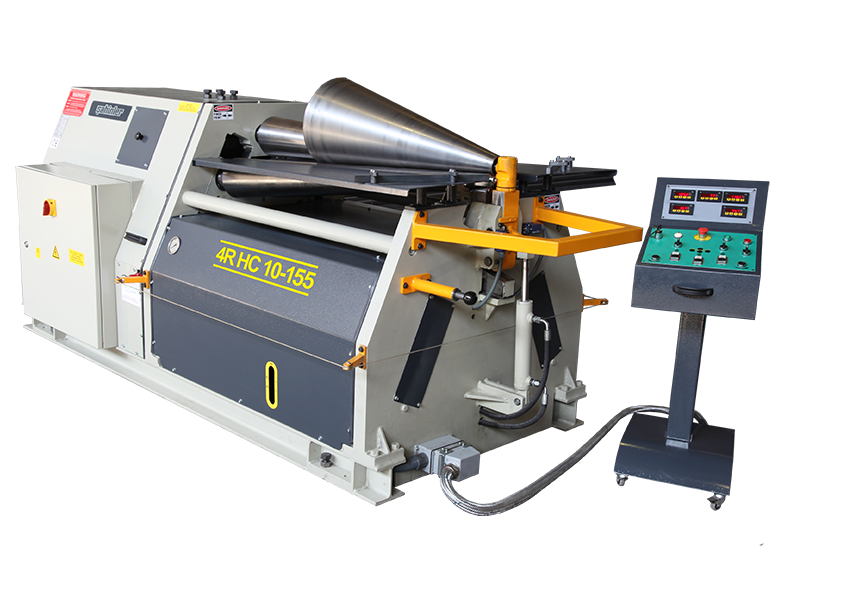 Şahinler 4R HC 10-155 4Rolls Hydraulic Conical Plate Bending Machine