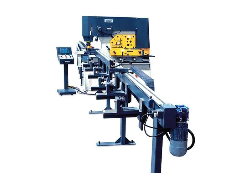 Sahinler HKM 85 NC Special Punching and Cutting Lines with Feeding System