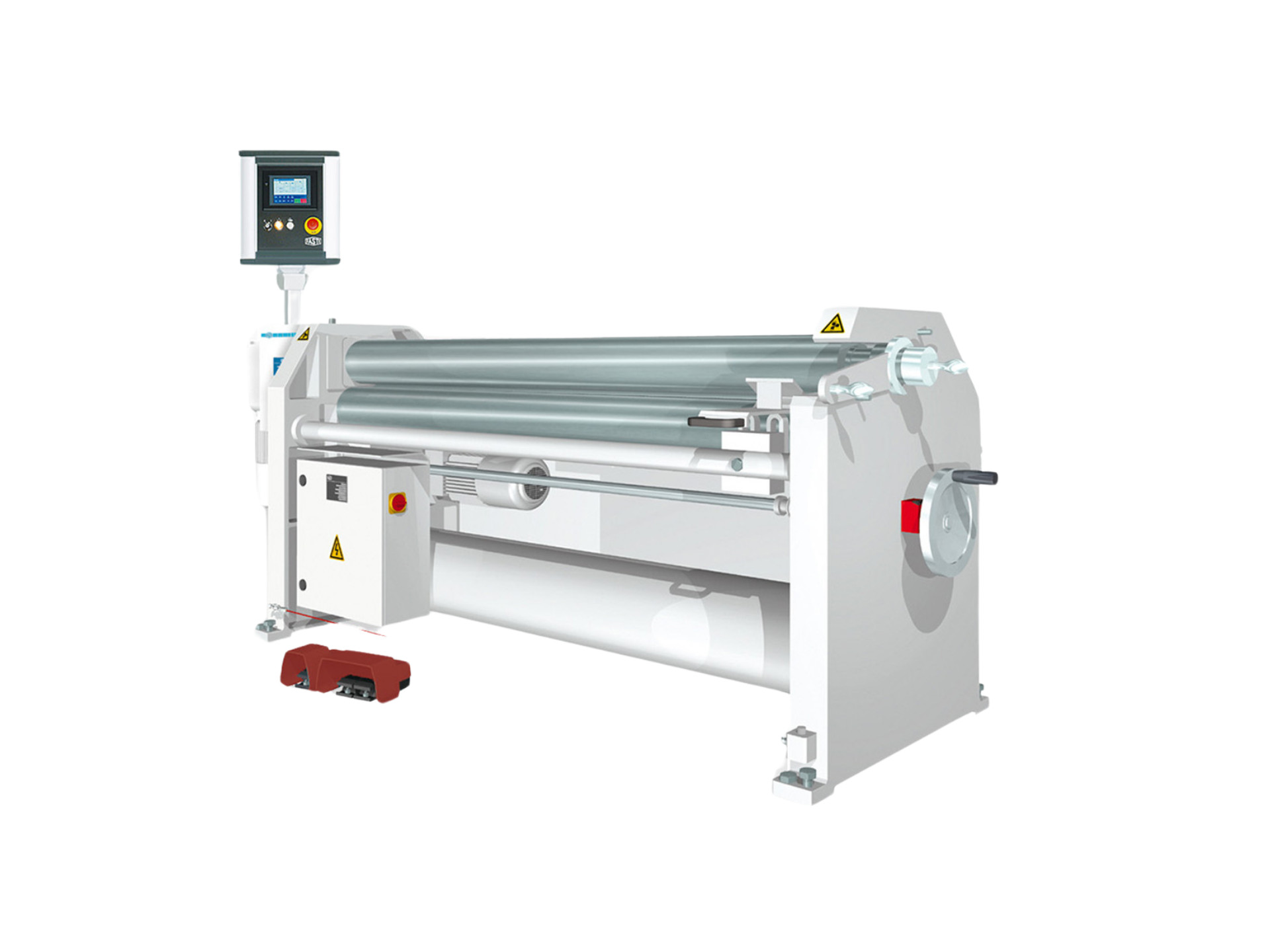 Schröder 136 10-6,5 Motorized Slip Bending Roll