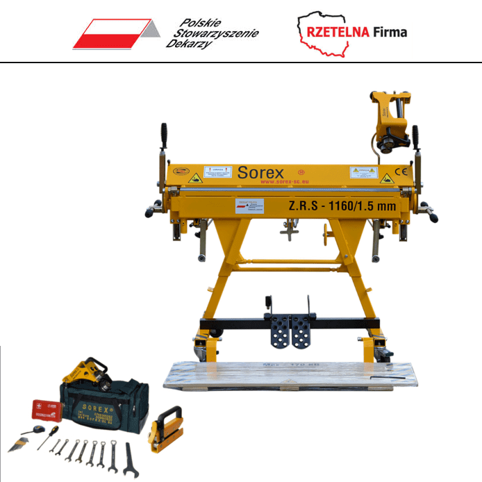 Sorex ZRS-1160 / 1.5 Mm. Manual Bending Machine