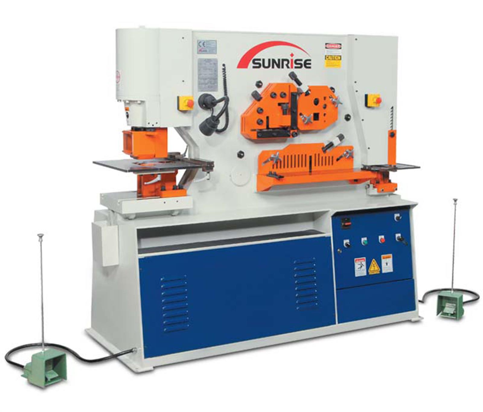 Sunrise Sunrise IW-80S / IW-80SD Double Cylinder Hydraulic Ironworker