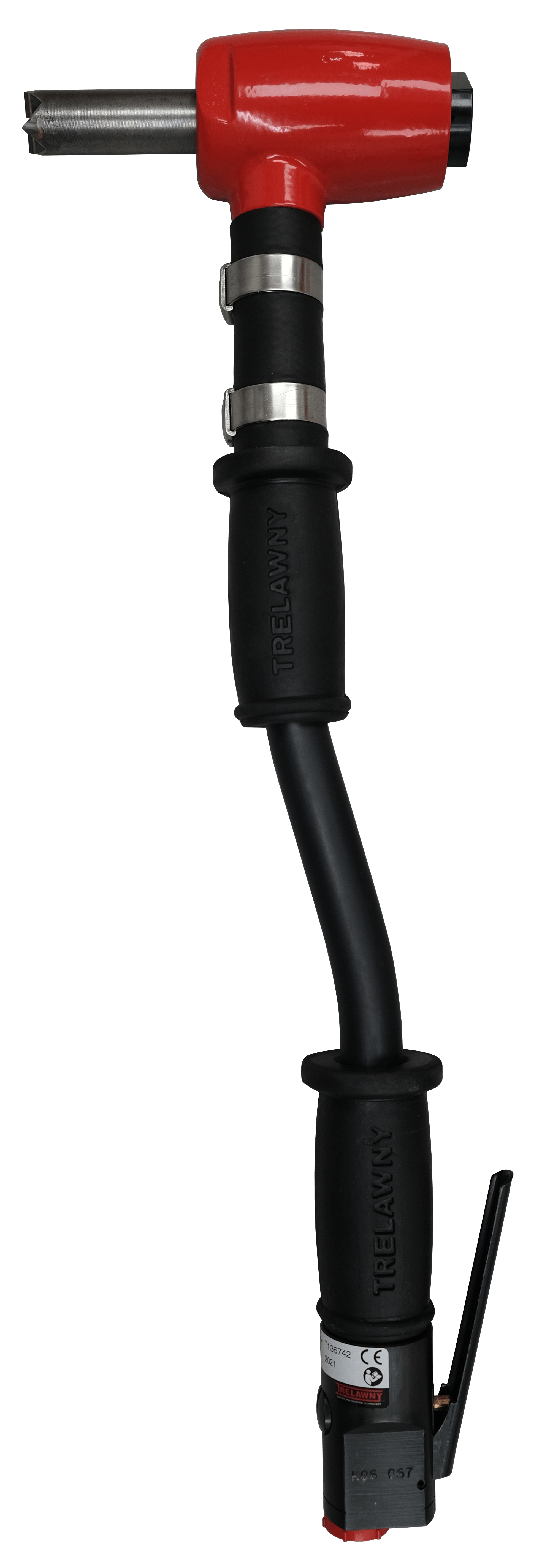 Trelawny SH1 Pneumatic Handheld Scabbler Low Vibration Heavy Duty