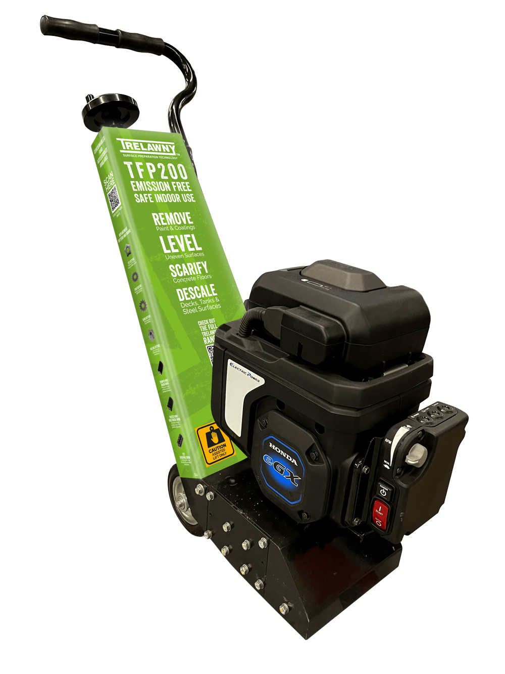 Trelawny TFP200EV 200MM Battery Floor Scarifier 