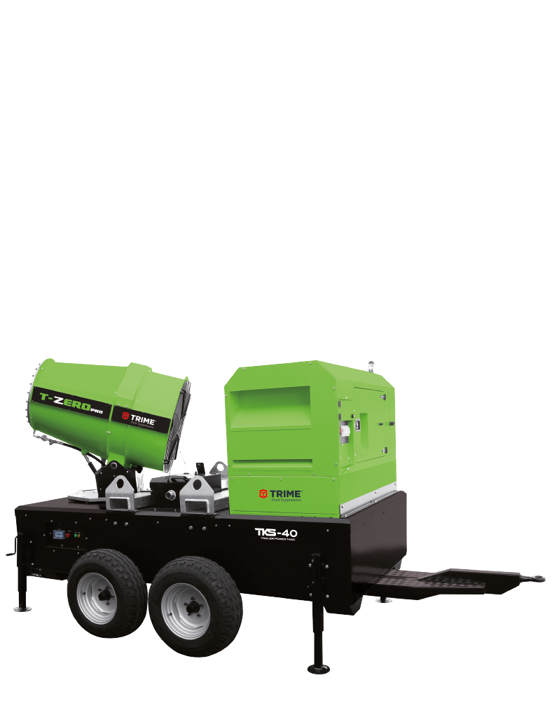 Trime TKS-40 Trailer Power Tank Dust Suppression Systems