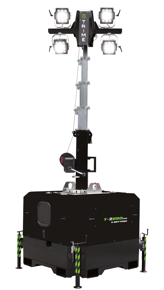 Trime X-Battery 4x100W Led - 7M Lighting Tower