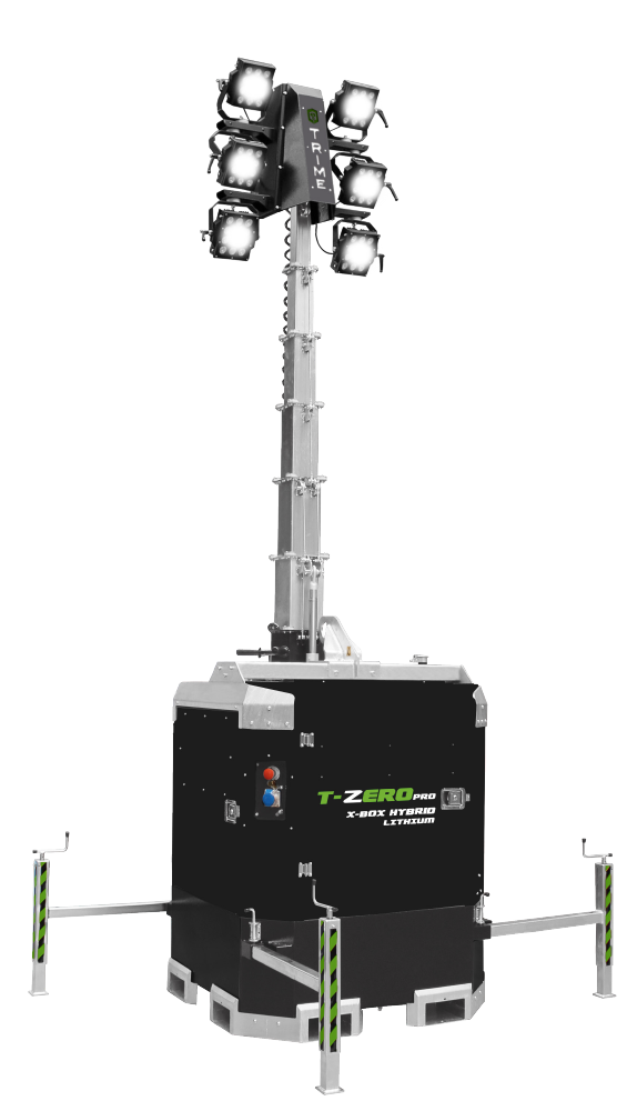 Trime X-Box Hybrid Lithium 6x100W Tower Light