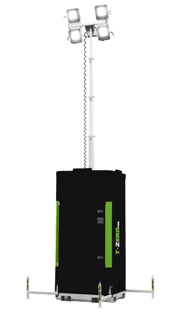 Trime X-box Manuel 4x160W Led - 8M Plug-In Lighting Tower