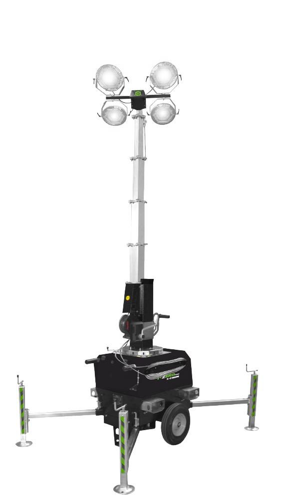 Trime X-Chain Atex 4x88W Led - 7m Lighting Tower