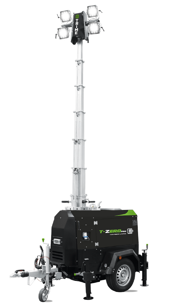 Trime X-Eco Hybrid Lithium 4x100W Lighting Tower
