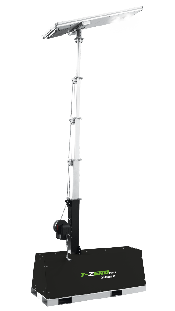Trime X-Pole Solar Tower Light
