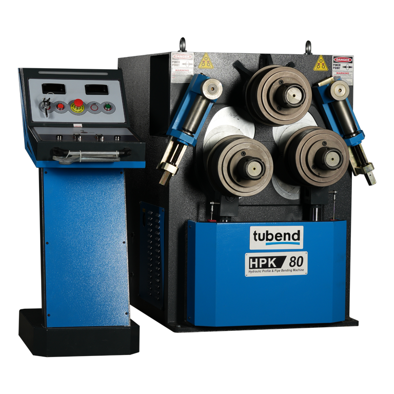 Tubend HPK 80 3Rolls Hydraulic Section And Pipe Bending Machine