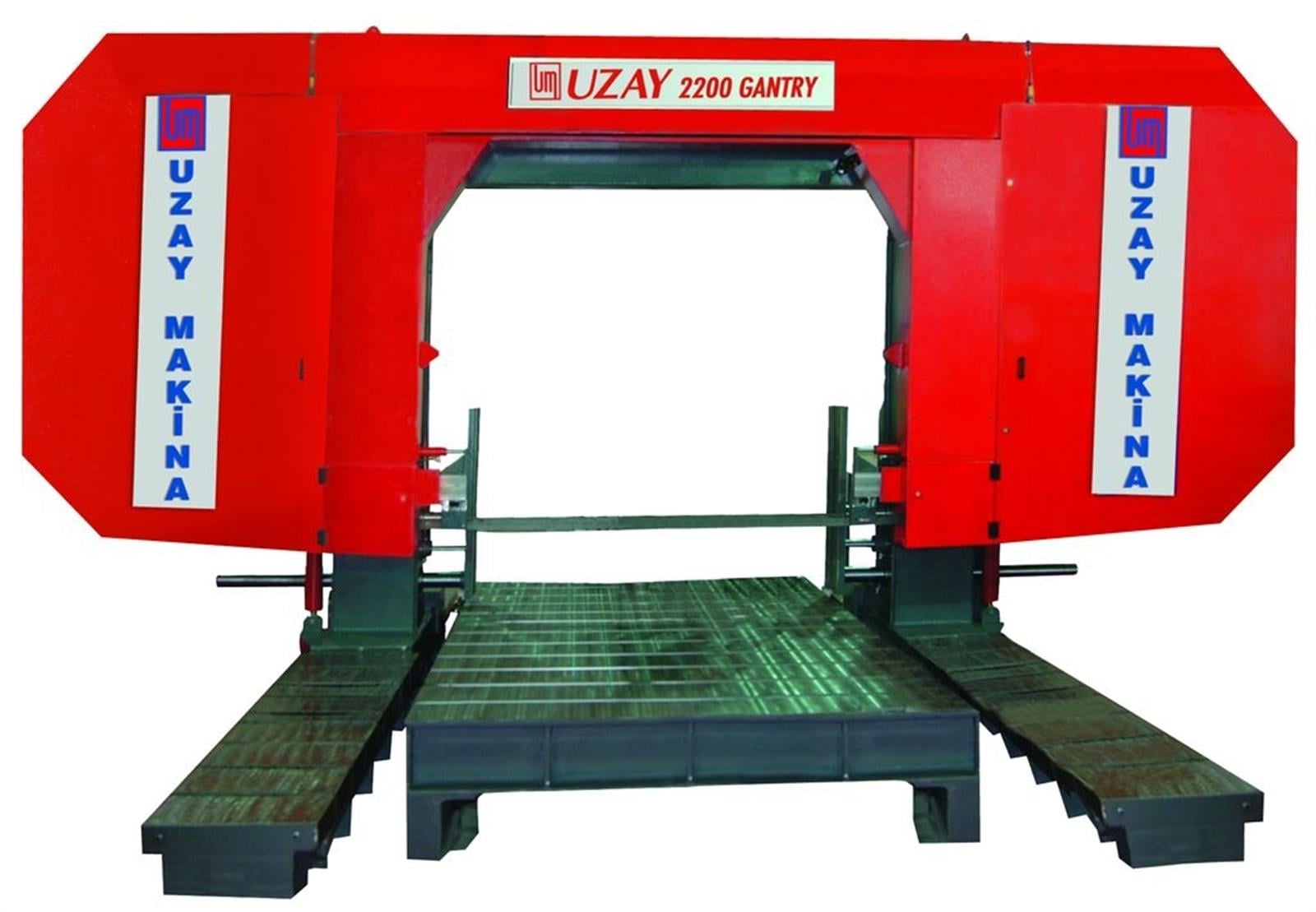 Uzay Makina UMSG 2200xL5000 Gantry Gezer Bandsaws Machine