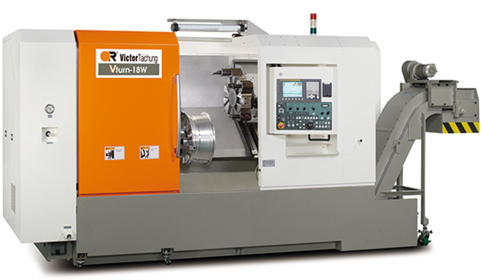 Victor Taichung Vturn-18W Horizontal Alloy Wheel CNC Lathe