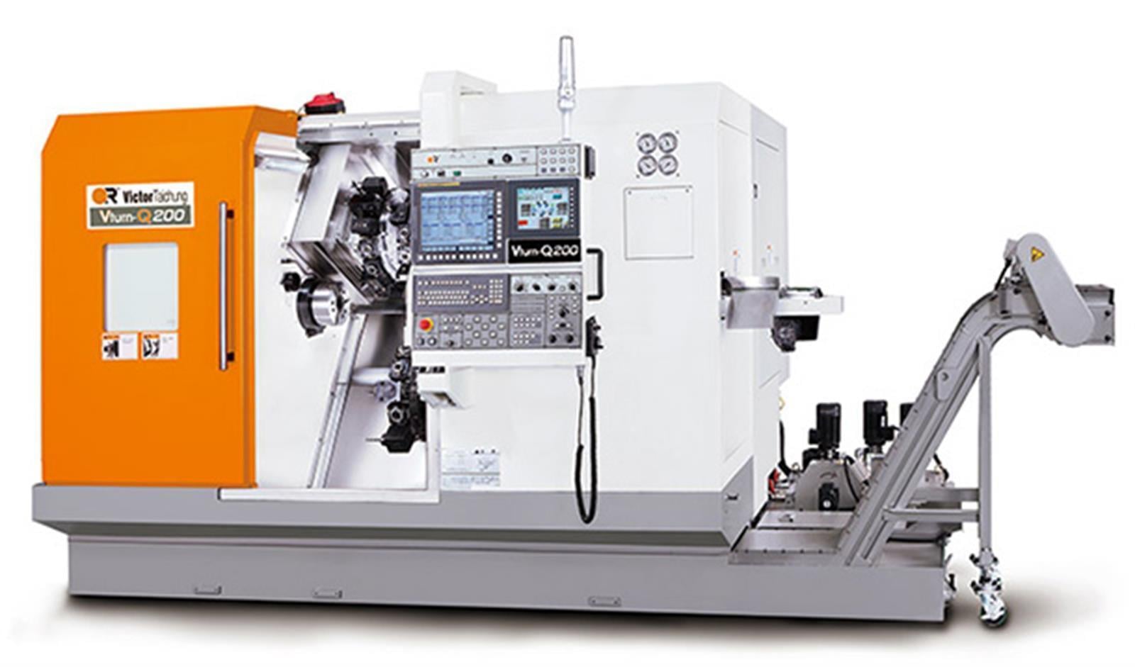 Victor Taichung Vturn-Q200T3(M3) Multi-Tasking Turning Center