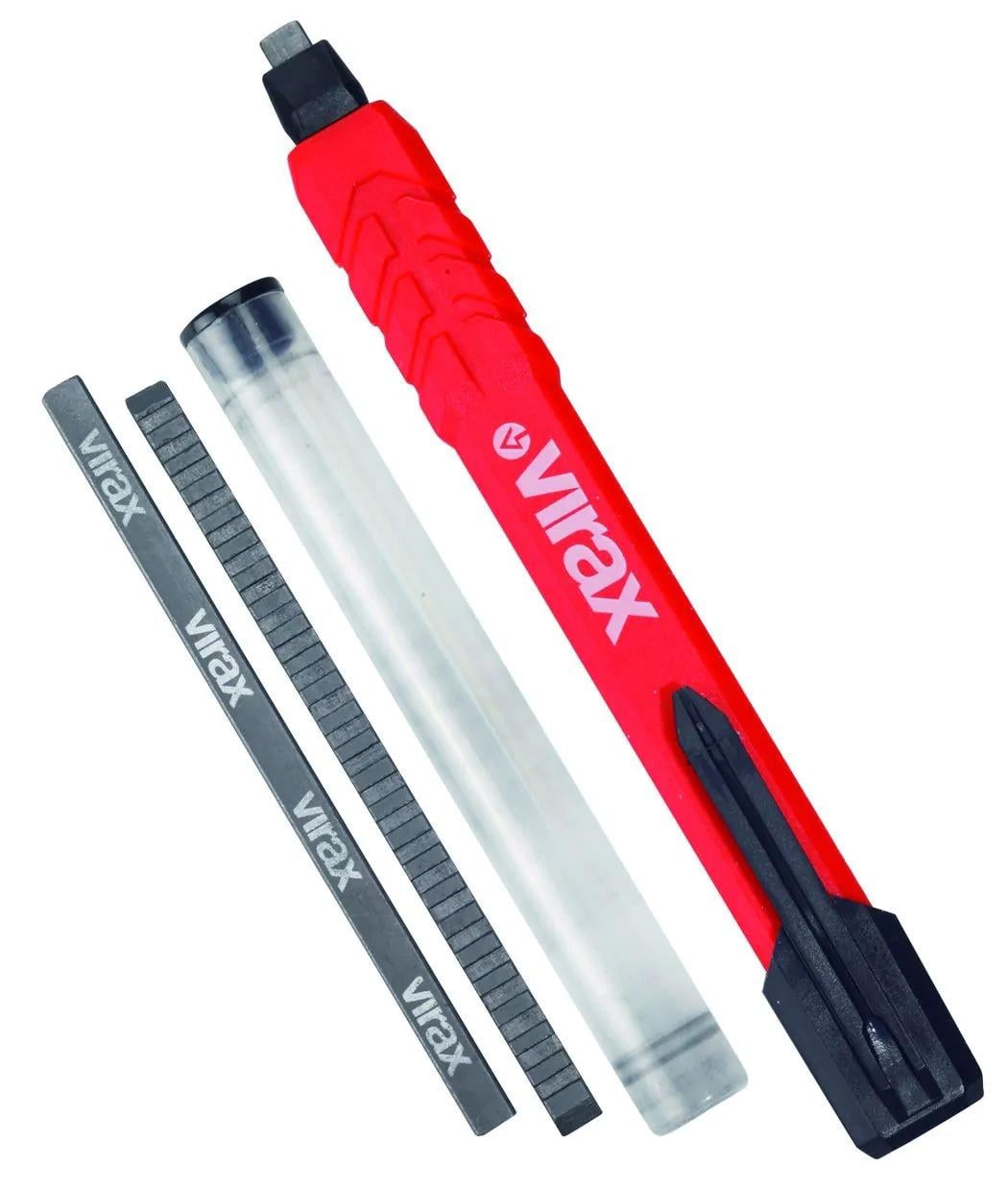 Virax 2627 General Purpose Tools Carpenter's pencil with rechargeable lead.