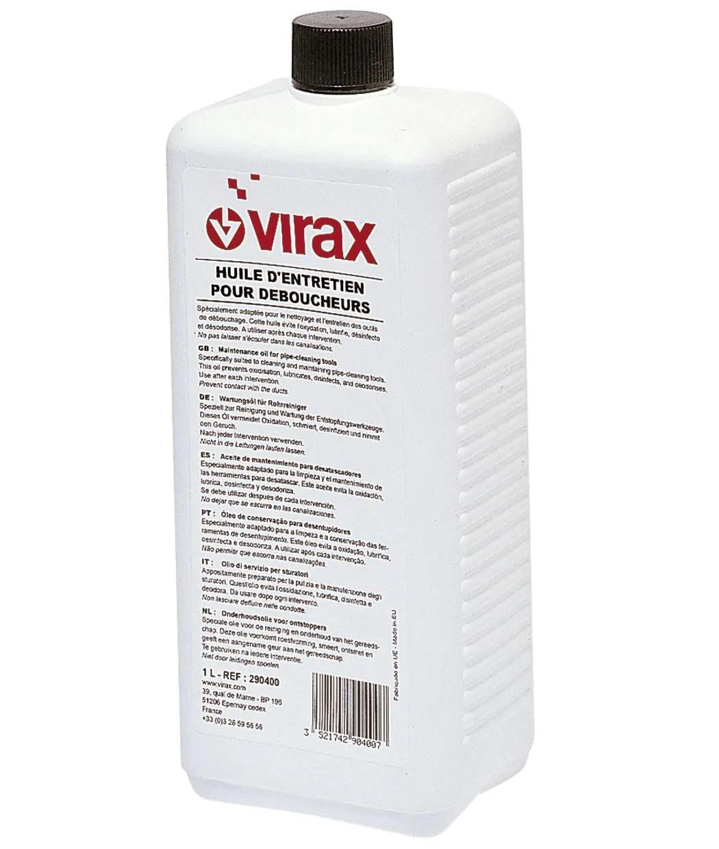 Virax 2904 Declogging Cleaning Pipe Cleaner Oil