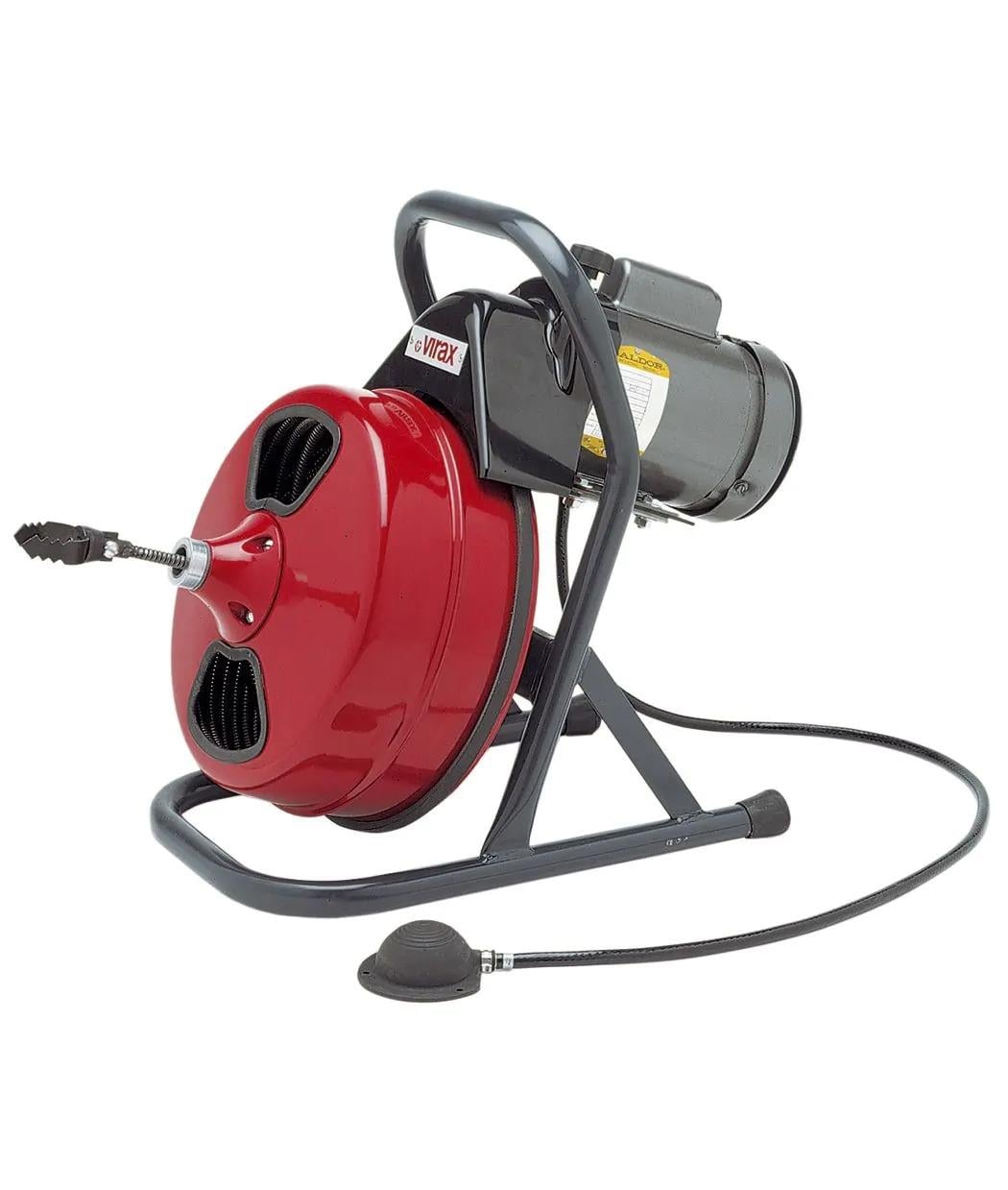 Virax 2912 Declogging Cleaning Electric Drum Type Pipe Cleaner VAL 80 / VAL 80E