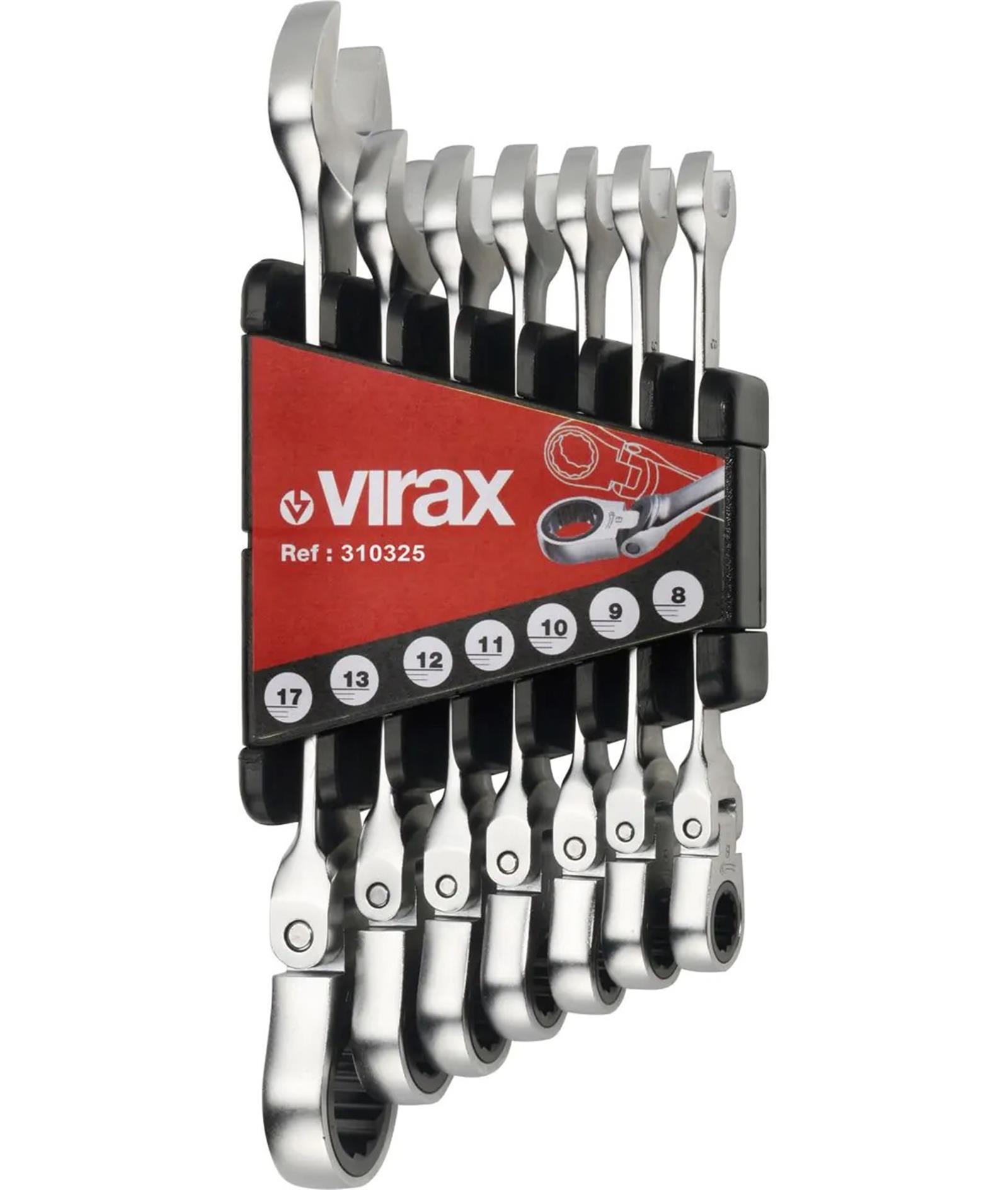 Virax 3103 Tightening  Flexible Head Ratchet Wrench 8-17 mm