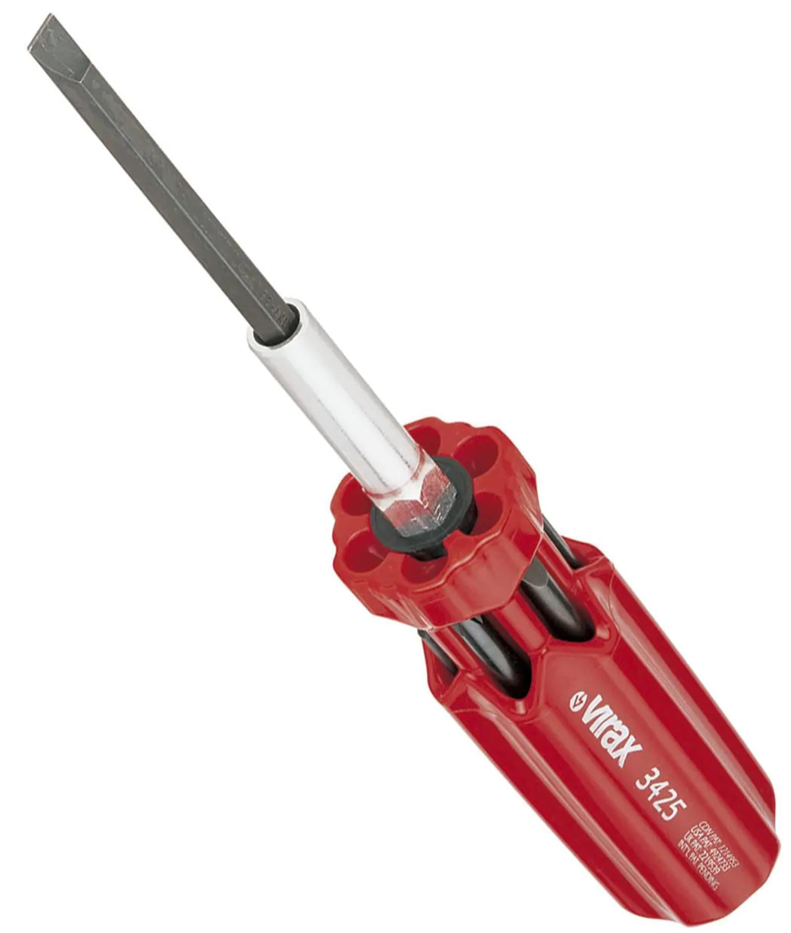 Virax 3425 Tightening Seven-Bit Screwdriver