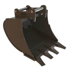 Wacker Neuson Backhoe Buckets With Teeth Excavator Attachments