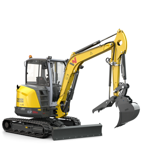 Wacker Neuson Tracked Zero Tail Excavator EZ36