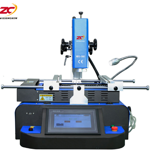 Wisdomshow WDS-580 Hot Air With PLC Temperature Control And IR Heater Soldering Rework Station