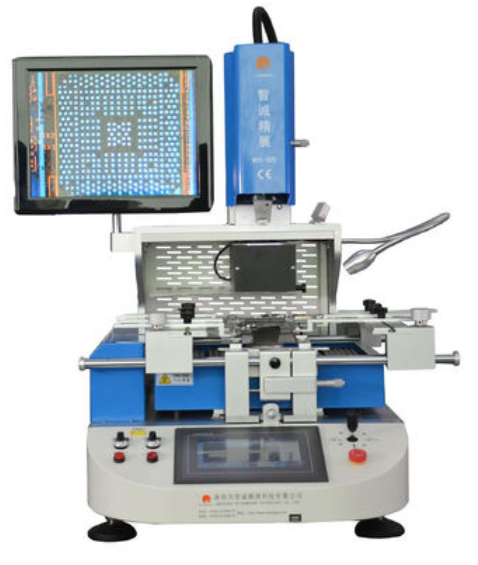 Wisdomshow WDS-800 Semi Automatic With Temp Measuring Interface Weighing 65KG Accurate Soldering Results BGA Machine